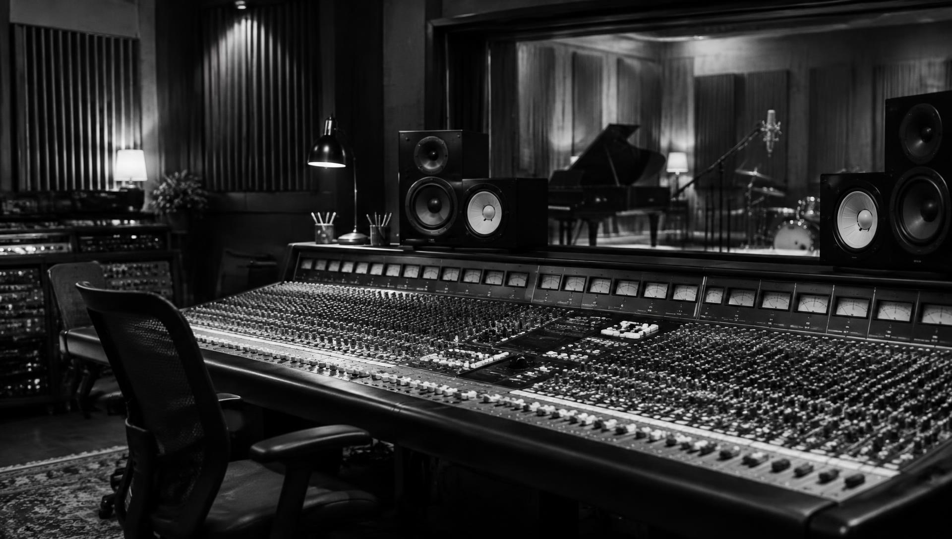 Professional recording studio